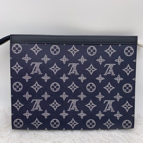 Louis Vuitton Chapman Brother Lion Pochette Voyage bag clutch Monogram LV Savane - Picture 4 of 13